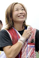 Japan's Nakayama places fourth in women's trap shooting