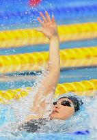 Nakamura comes in 6th in women's 100m backstroke