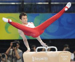 Japan takes team silver in men's gymnastics in Olympics