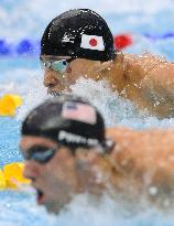 Phelps wins men's 200m butterfly at Beijing Olympics