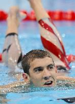 Phelps wins men's 200m butterfly at Beijing Olympics