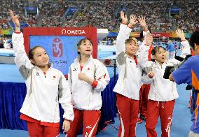 Japanese women place 5th in gymnastics team final