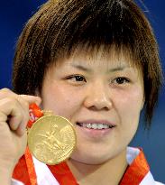 Ueno wins 70-kg class judo gold at Beijing Olympics