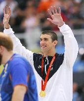 Olympics: Phelps grabs 7th swimming gold