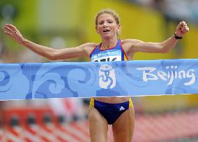 Olympics: Romania's Constantina Tomescu wins women's marathon