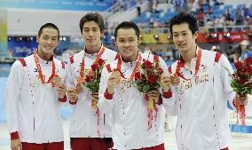 Olympics: Japan wins men's medley relay bronze