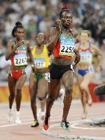 Kenya's Jelimo wins women's 800-meter final at Beijing Games