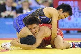 Japan's Matsunaga takes men's 55-kg wrestling silver