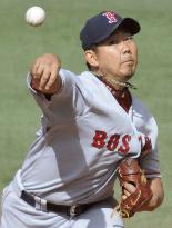 Red Sox pitcher Matsuzaka earns season's 18th win