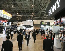 CEATEC electronics show opens for 5 days