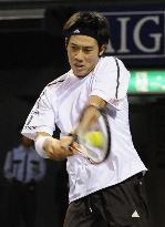 Nishikori through to 2nd round at Japan Open tennis