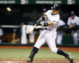 Iwamura hits two-run homer at AL division series