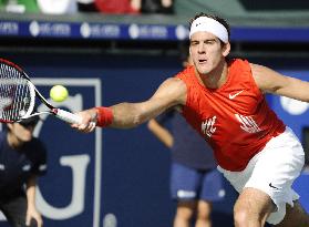 Argentina's Del Potro advances to final at Japan Open