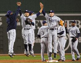 Rays beat Red Sox to lead in AL championship series