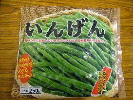 Highly concentrated pesticides detected in frozen beans