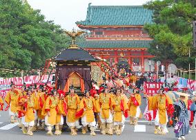 Jidai Matsuri festival held in Kyoto