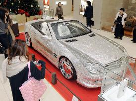 Sogo store displays crystal-covered Mercedes