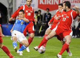 Japan defeats Syria in World Cup warm-up
