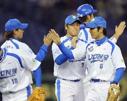 Seibu beats Taiwan's Uni-President for 1st win in Asia Series