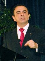 Ghosn rules out alliance with other carmakers for now
