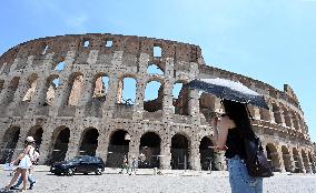 ITALY-ROME-HOT WEATHER