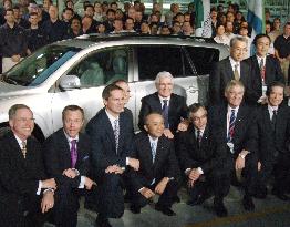 Toyota opens 2nd plant in Canada, bullish on N. America market