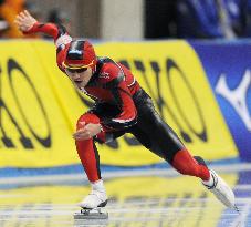 Speed skating: Nagashima wins 500 meters at Nagano World Cup