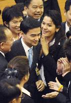 Thai opposition party leader Abhisit becomes new premier