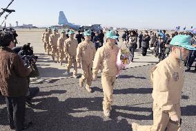 1st ASDF cargo plane returns to Japan after completing Iraqi ops
