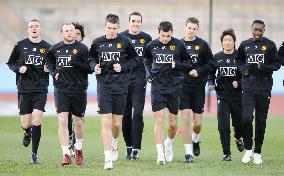 Manchester United prepare for FIFA Club World Cup final