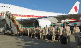Last batch of main ASDF troops return home after ending Iraq mission