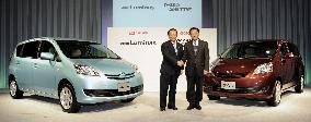 Toyota, Daihatsu jointly release compact 7-seat minivan