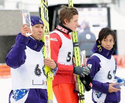 Norway's Sklett wins HTB Cup international ski jumping meet