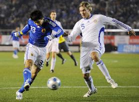 Japan vs Finland in international friendly