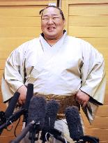 Asashoryu in bullish mood ahead of spring meet