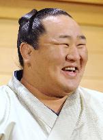 Asashoryu in bullish mood ahead of spring meet
