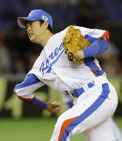 Lee helps Giants beat S. Korea in WBC warm-up