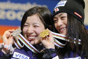 Uemura wins women's dual moguls final at world championships