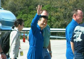 Japanese astronaut Wakata ready for Discovery launch