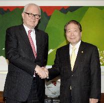 Bosworth holds talks with S. Korea's Yu