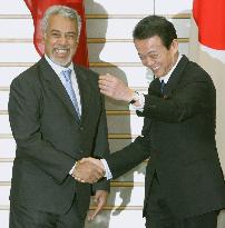 Japan promises E. Timor more support in peace-building