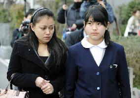 Filipino parents decide to leave daughter behind in Japan