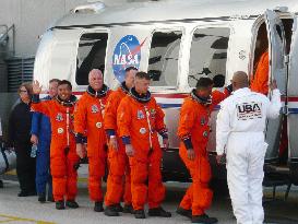 U.S. space shuttle Discovery lifts off