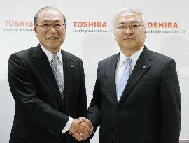 Toshiba to promote vice president Sasaki to president in June