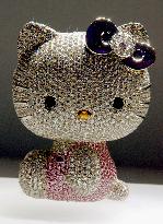 Jewelry-clad Hello Kitty doll debuts in Basel fair