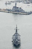 Japan's Aegis destroyers sent to Sea of Japan