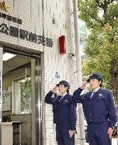 Tokyo police begin deploying female officers at police boxes