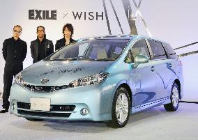 Toyota releases 7-seat Wish minivan