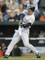 Yankees' Matsui belts 2-run homer in opener
