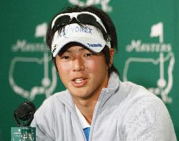 Ishikawa ready for Masters golf tournament in Augusta